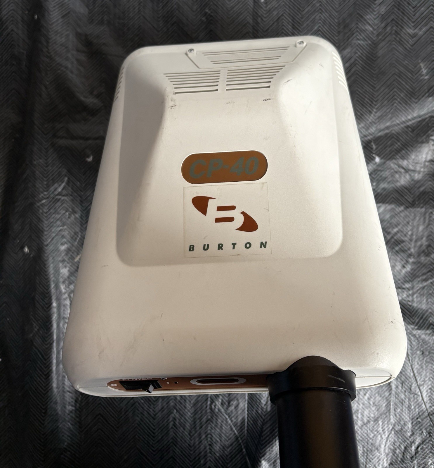 Burton CP-40 Chart Projector *Tested Powers On* No Power Cord Or Hanging Mount