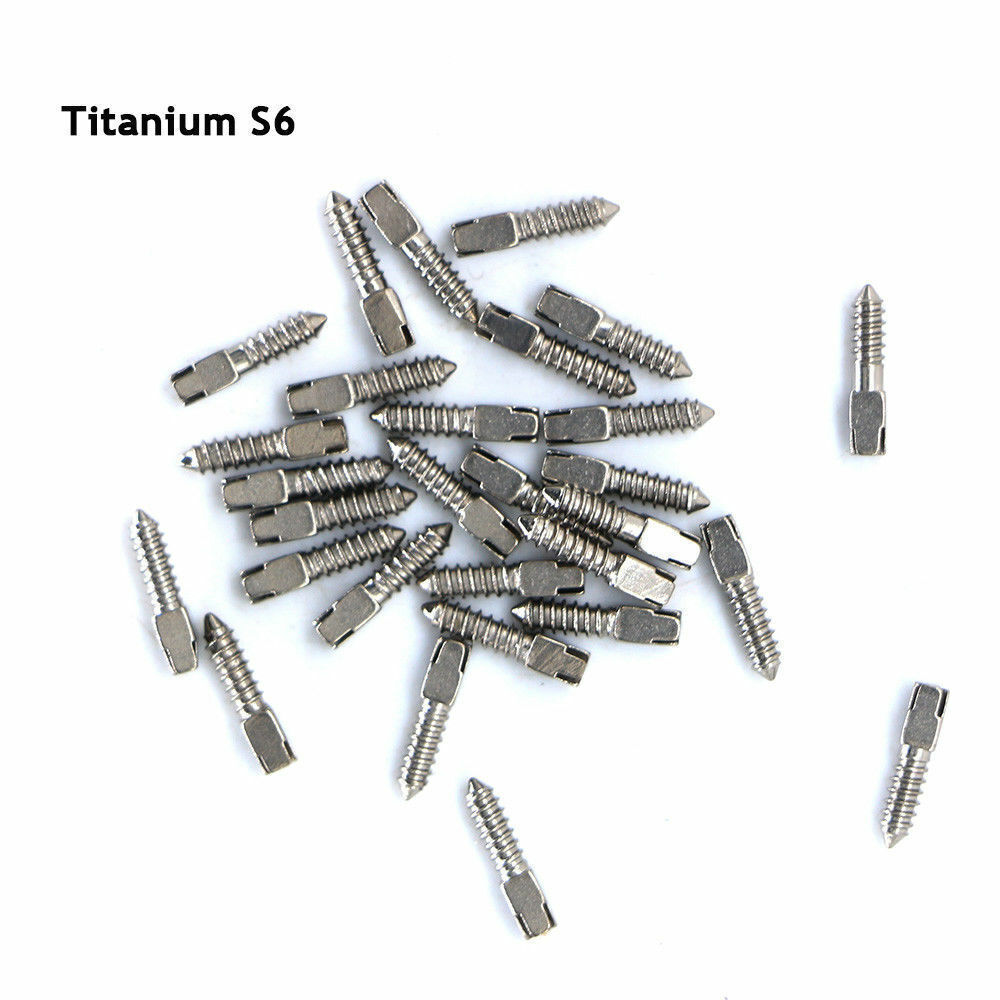 30Pcs Dental Conical Screw Posts Root Canal Pins Titanium Assorted All Size