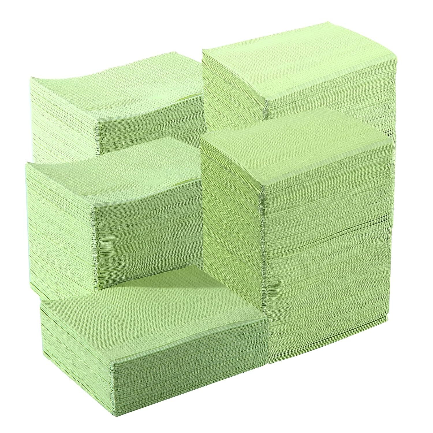500pcs/case Bibs 3 Ply Medical Tattoo Disposable Dental Towels JMU Bibs 13″X18″