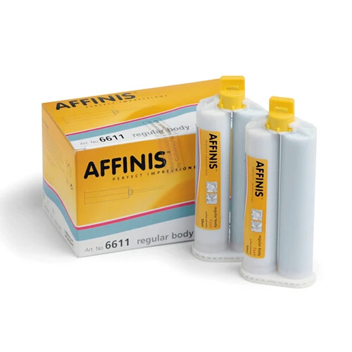 Coltene Dental Affinis VPS Impression Regular Body Fast Set 50mL 2/PK 6611