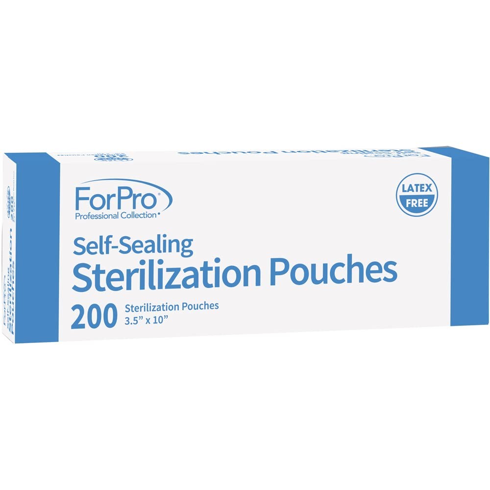 ForPro Professional Collection Self-Sealing 200-Count (Pack of 1), White