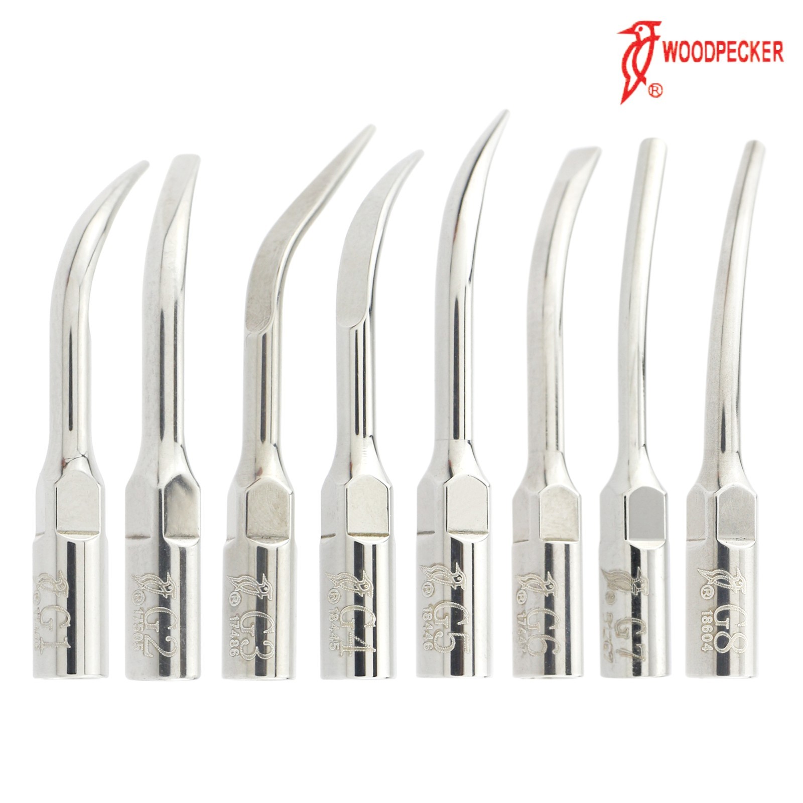 Woodpecker DTE Scaler Tip Perio Piezo Tip Endo Root Canal Kit fit ACTEON Satelec