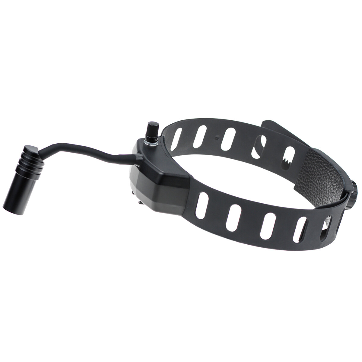 Black Dental 5W LED Binocular Headlight High Light Spot Leather Headband DY-005