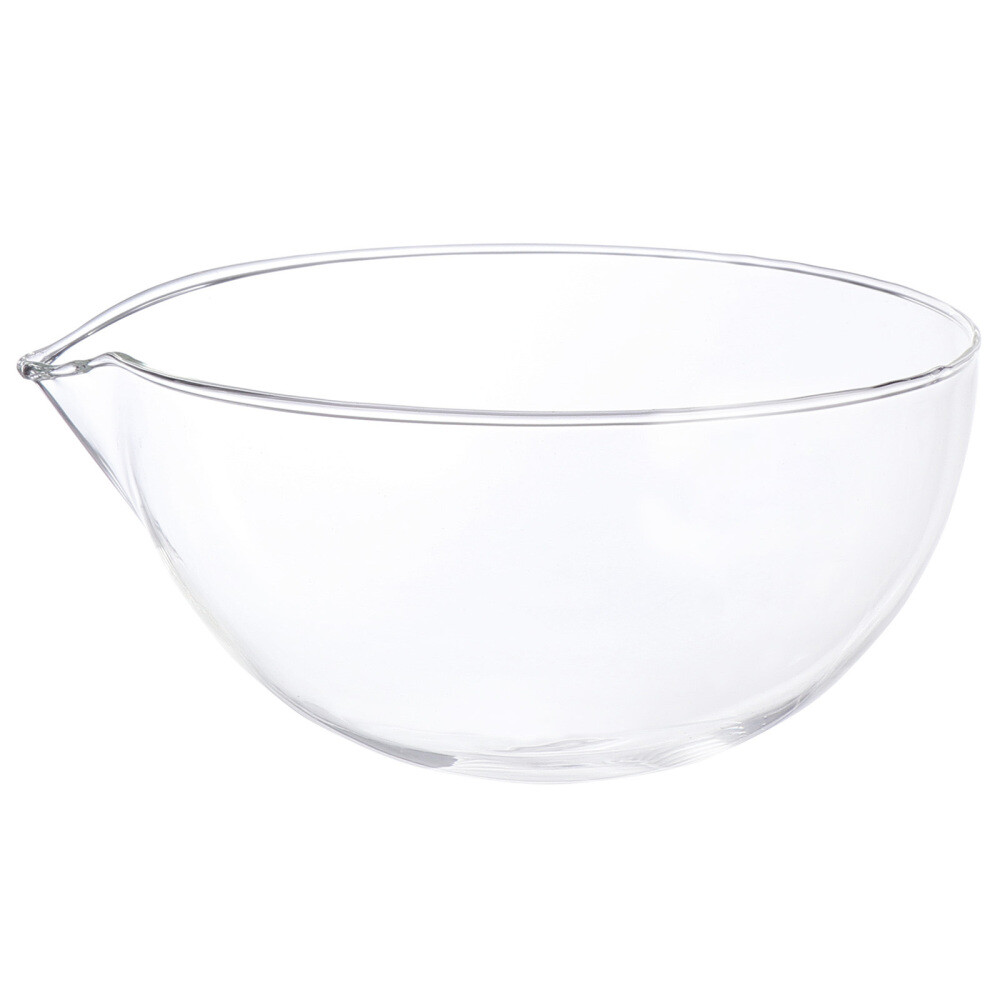 1PC Practical Glass Petri Dishes Flat Wisking Glass Mixing Bowl Evaporating Dish