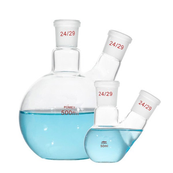 25ml – 1000ml Flat Bottom Boiling Flask with 1-4 Standard Necks Lab Supplies