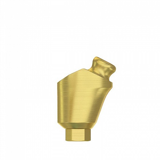 1x Dental OT Loc Angulated 18° Attachment Int Hex 2.42 Titanium