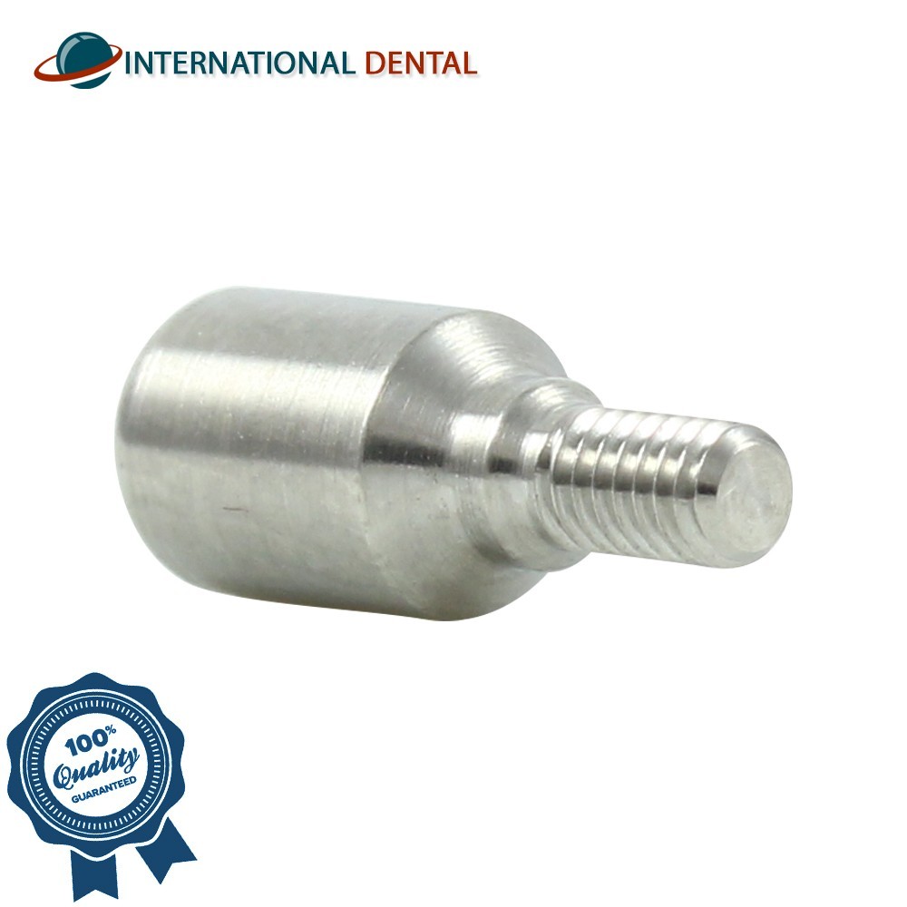 10 Dental Fixture Titanium Healing Cap Narrow Platform Ø3.8mm Int Hex 2.42mm