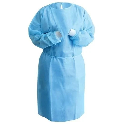 Isolation Gowns Disposable AAMI Level 3 Blue Medical Size MEDIUM- 50/100 PCS