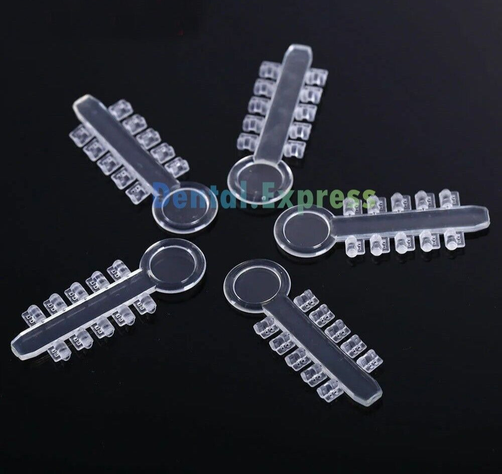 Dental Clear Orthodontic Rotation Wedges Elastic Rotary Torsion Pad for Brackets