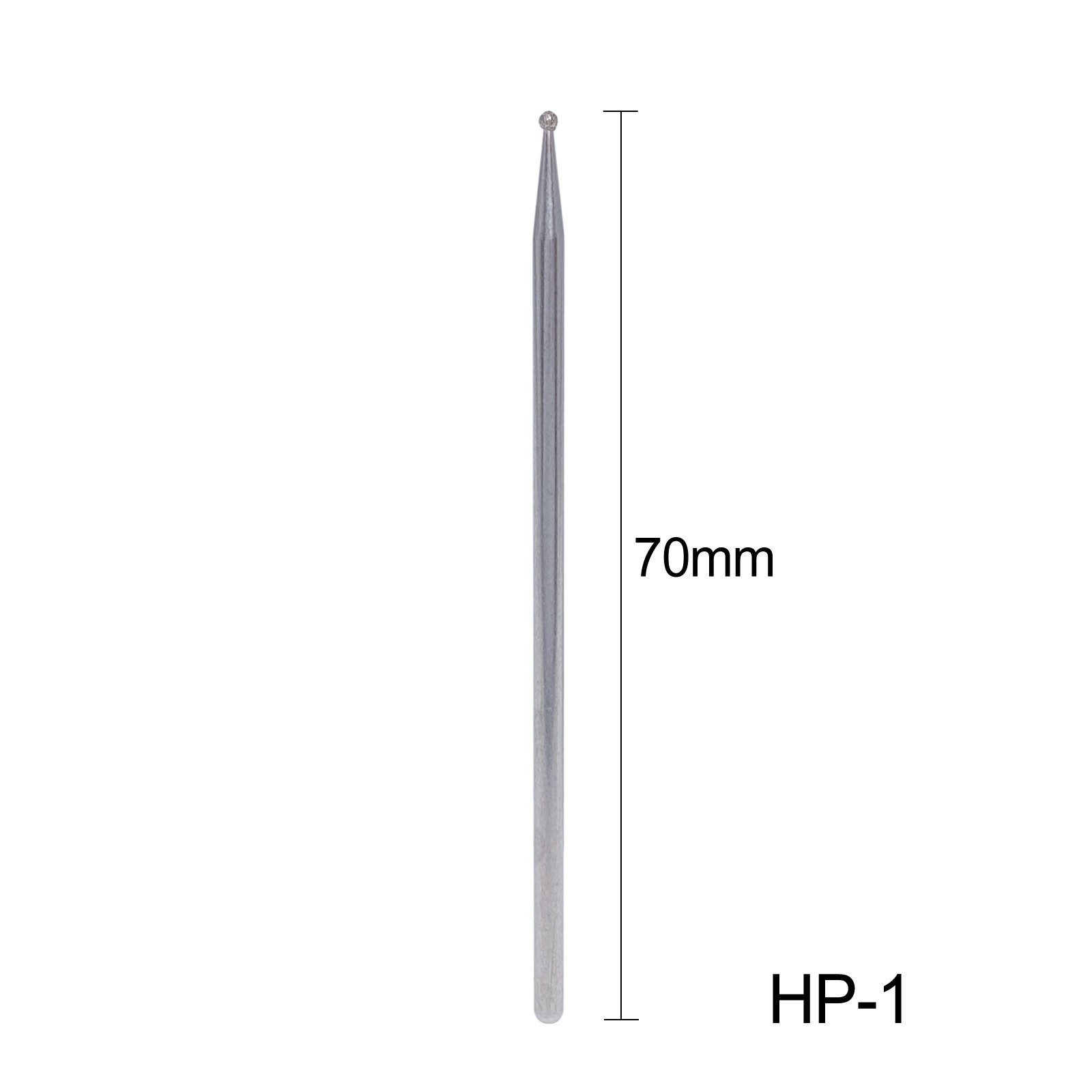 70mm Carbide Diamond HP Bur 1:2 Dental Osteotomy Surgery Straight Handpiece Ball