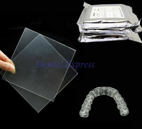 Dental Orthodontic Retainer Vacuum Thermoforming Sheet Splint Hard Soft 0.8-3.0