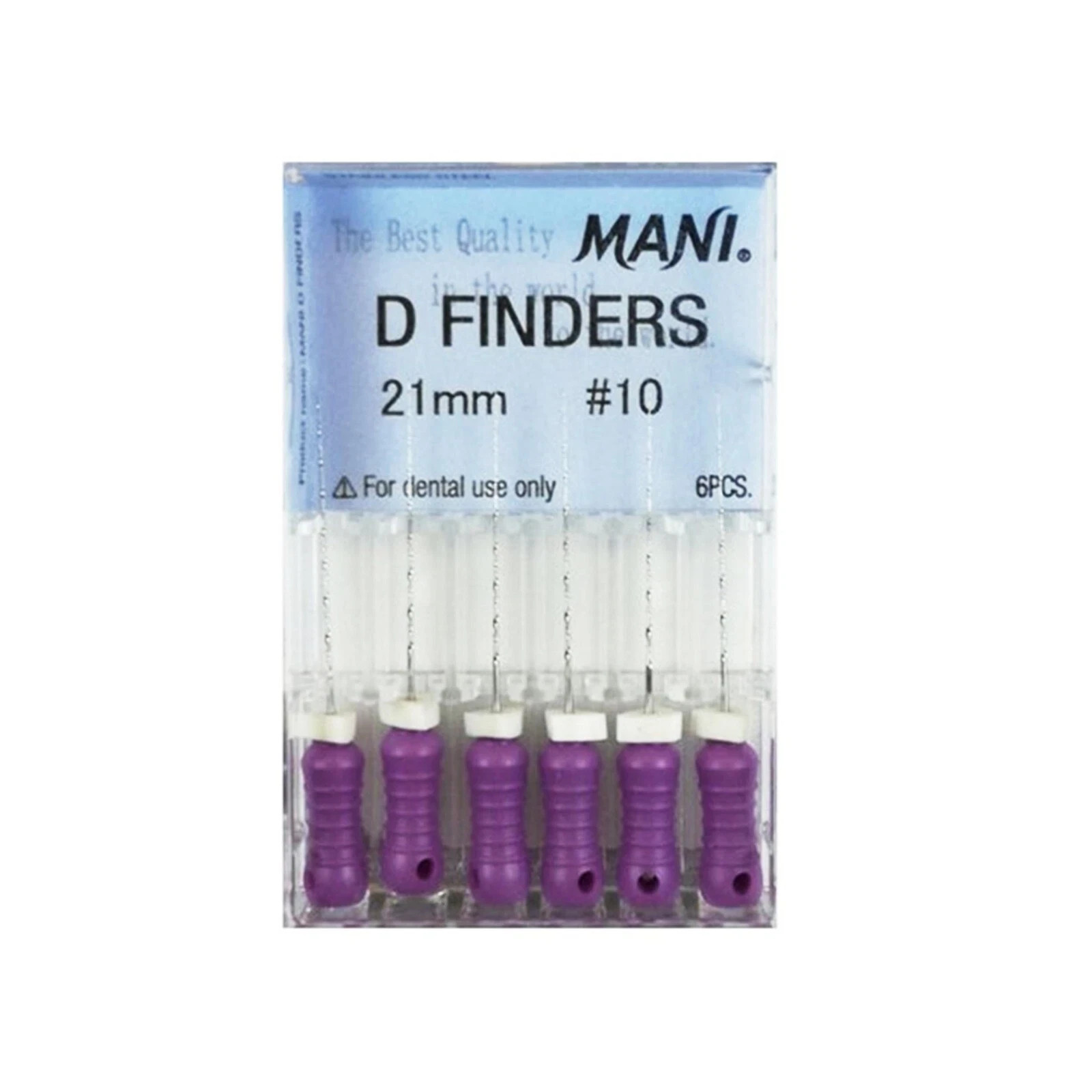 2 Pack Mani Dental D Finders Endodontic Files For Calcified Canals Material