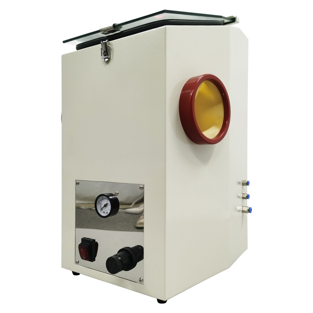 Dental Sand Blasting Machine Sandblaster Cleaning Porcelain Tooth Spray 110V