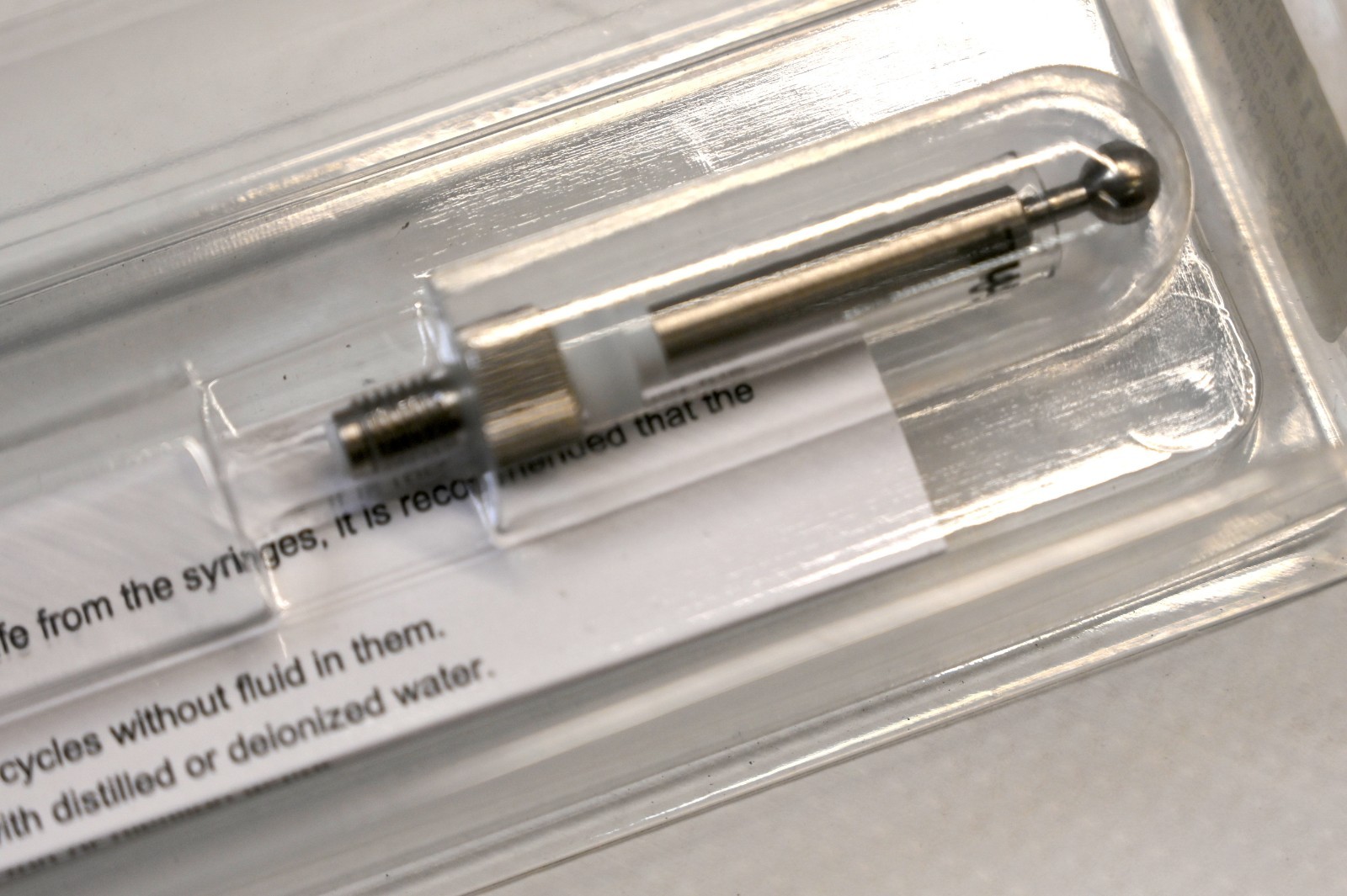 Tecan Ball-end Syringe 20728662 1ml