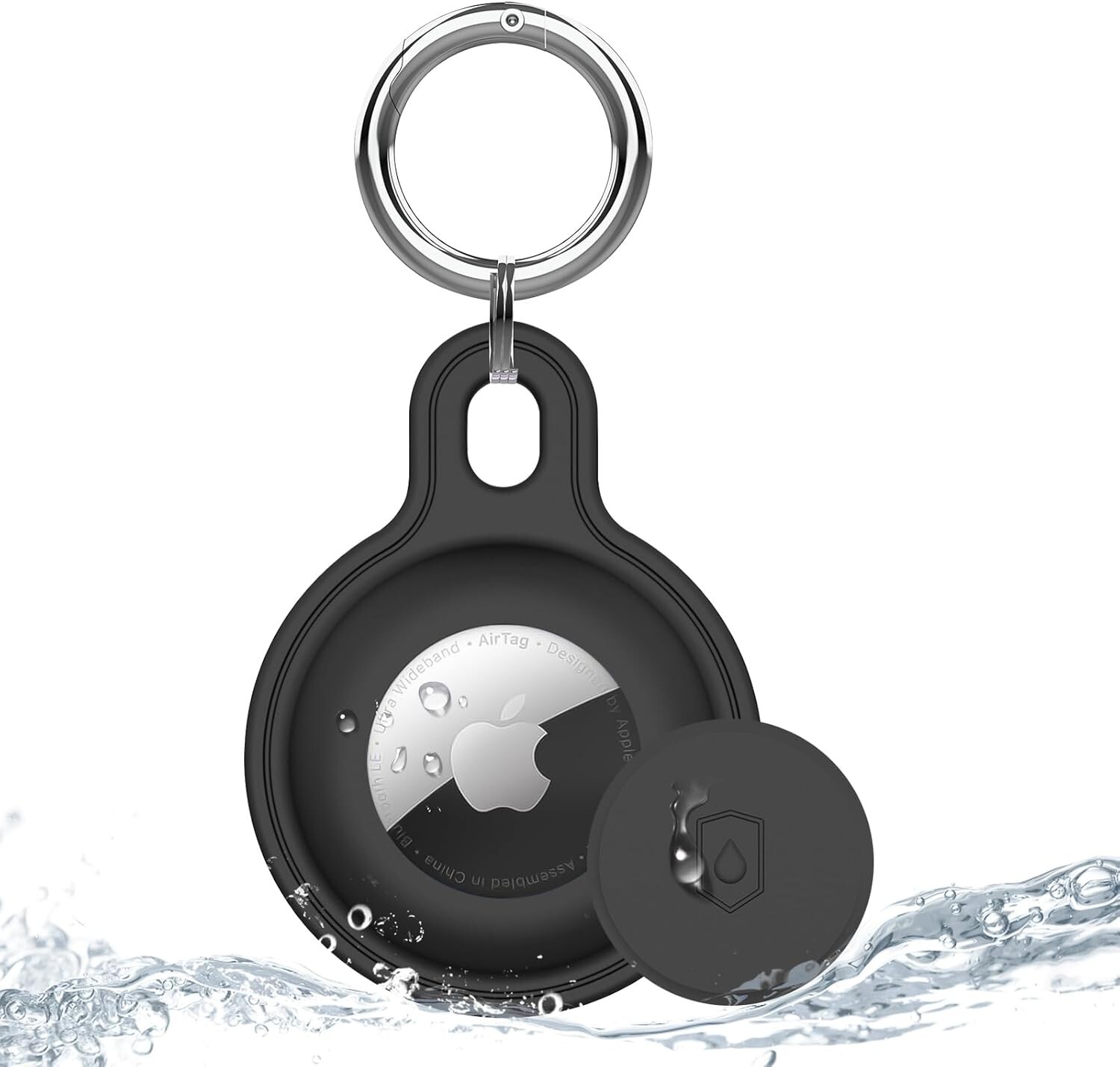 Airtag Holder Air Tag Protective Case Anti Scratch Key Chain For Apple Air Tags