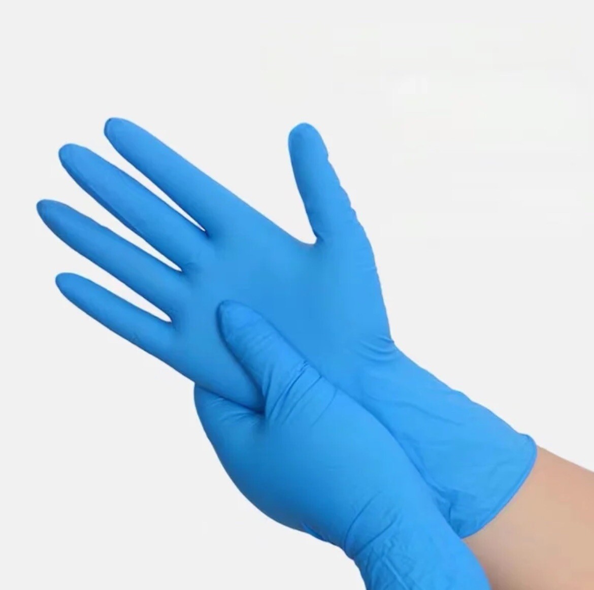 Nitrile Non Vinyl Latex Exam Gloves, Powder Free-Size Medium