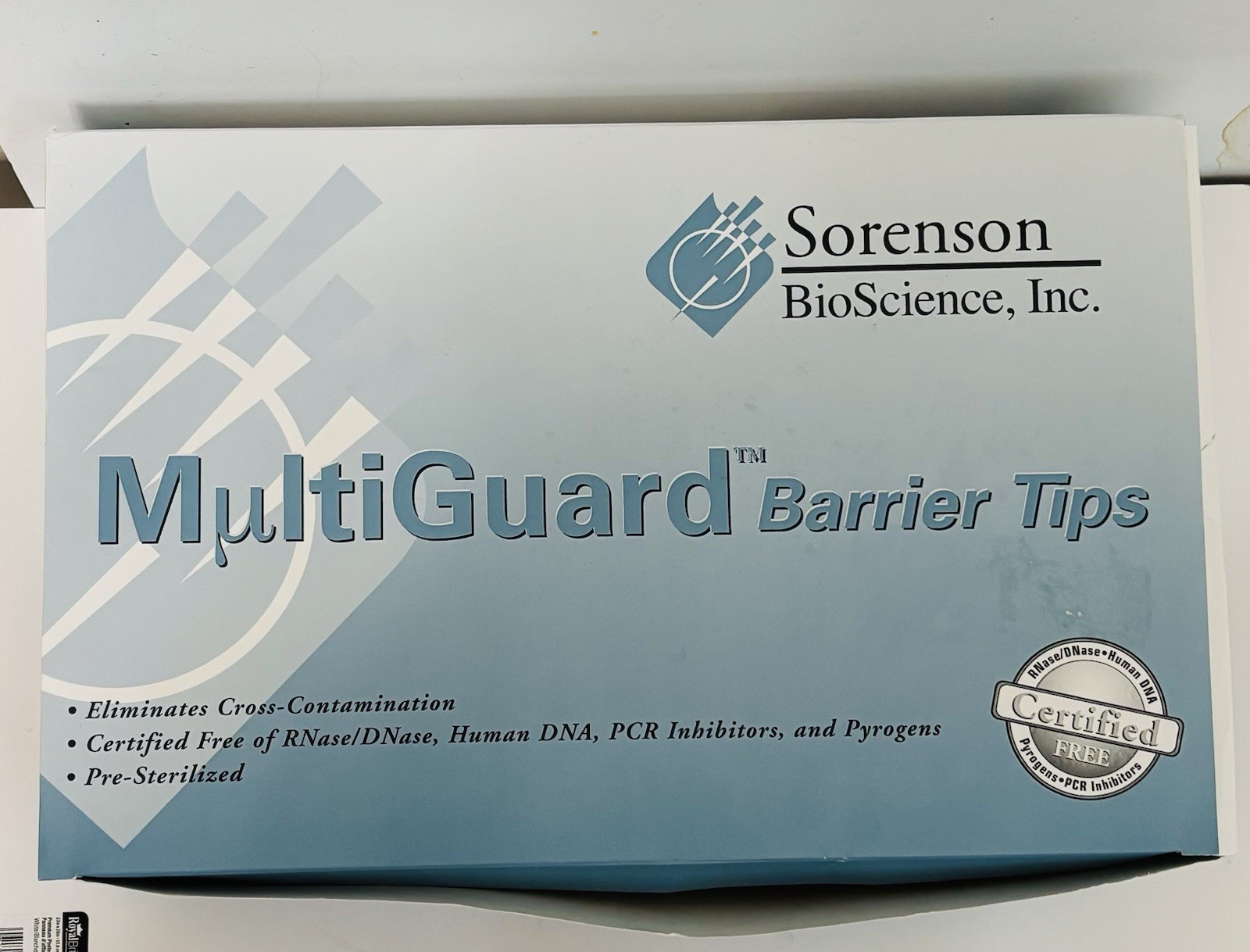 Sorenson 1000 µL (50-1250 µL) XT Barrier Tips 34000