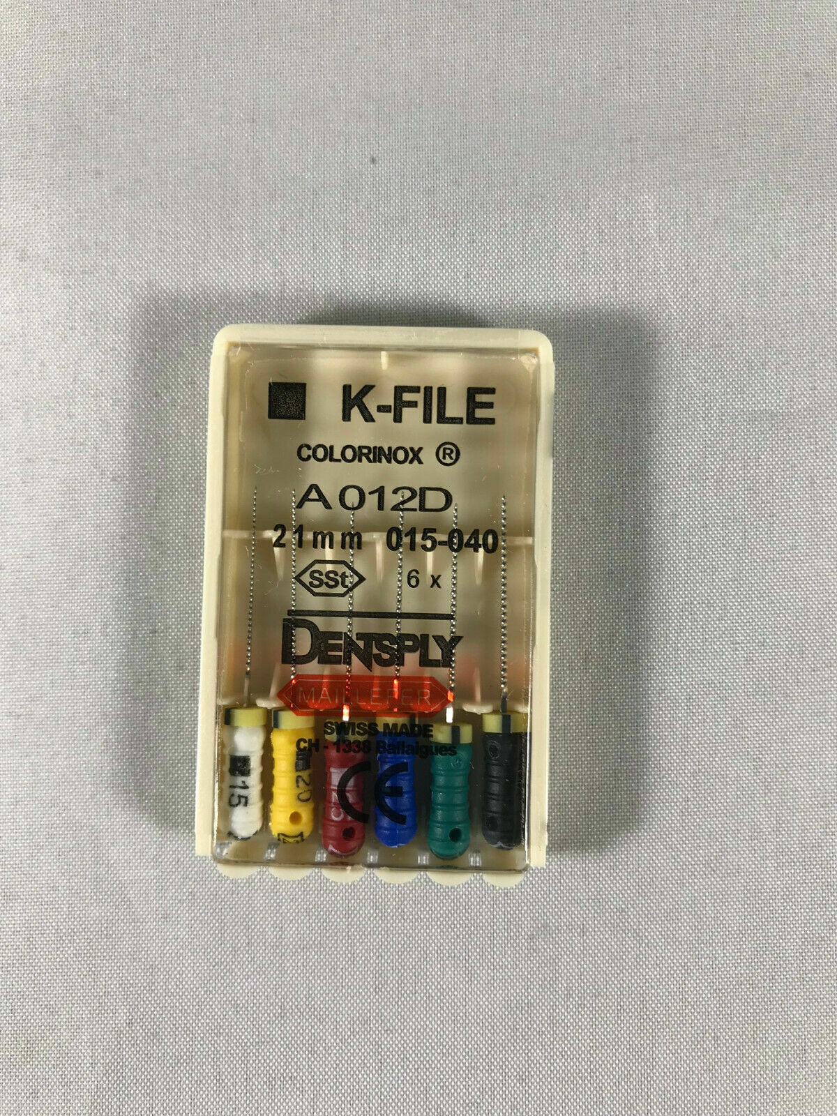 Dentsply Maillefer K-File Endodontic 21mm All sizes 30 files/pk