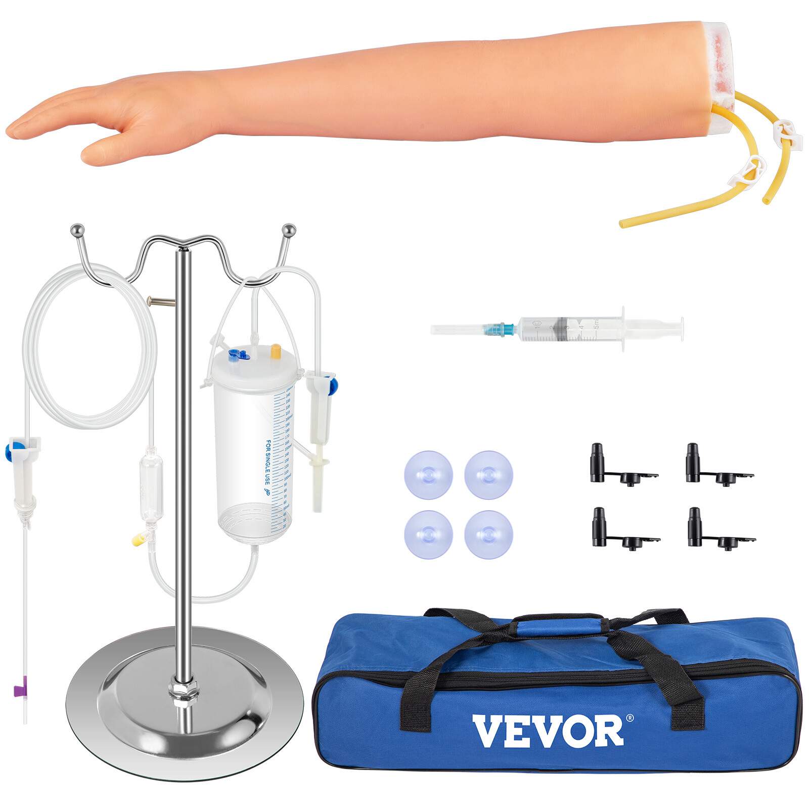 IV Practice Kit Phlebotomy Venipuncture Practice Arm for Students Nurses Medical