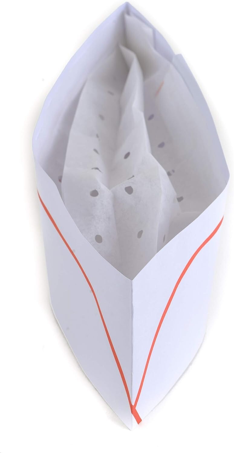 Disposable Signature White Paper Chef Hat – One Size Fits All Hat 100pcs