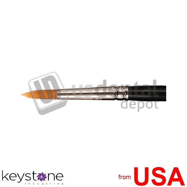 KEYSTONE SYNTHETIC RED Sable Big Brush Straight Round Big Brush #8 – 034-1170770