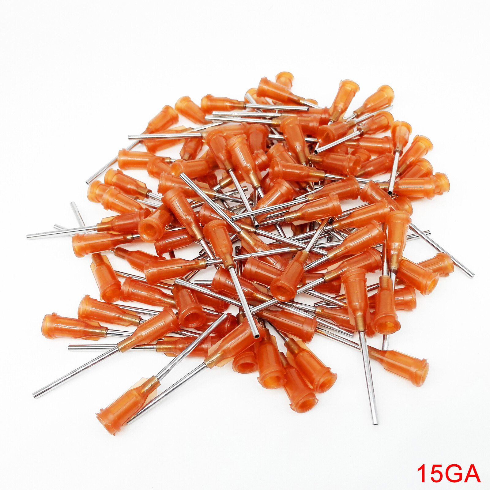 Dental Dispensing Needle Tips Straight 1″ Luer Lock 14-20G
