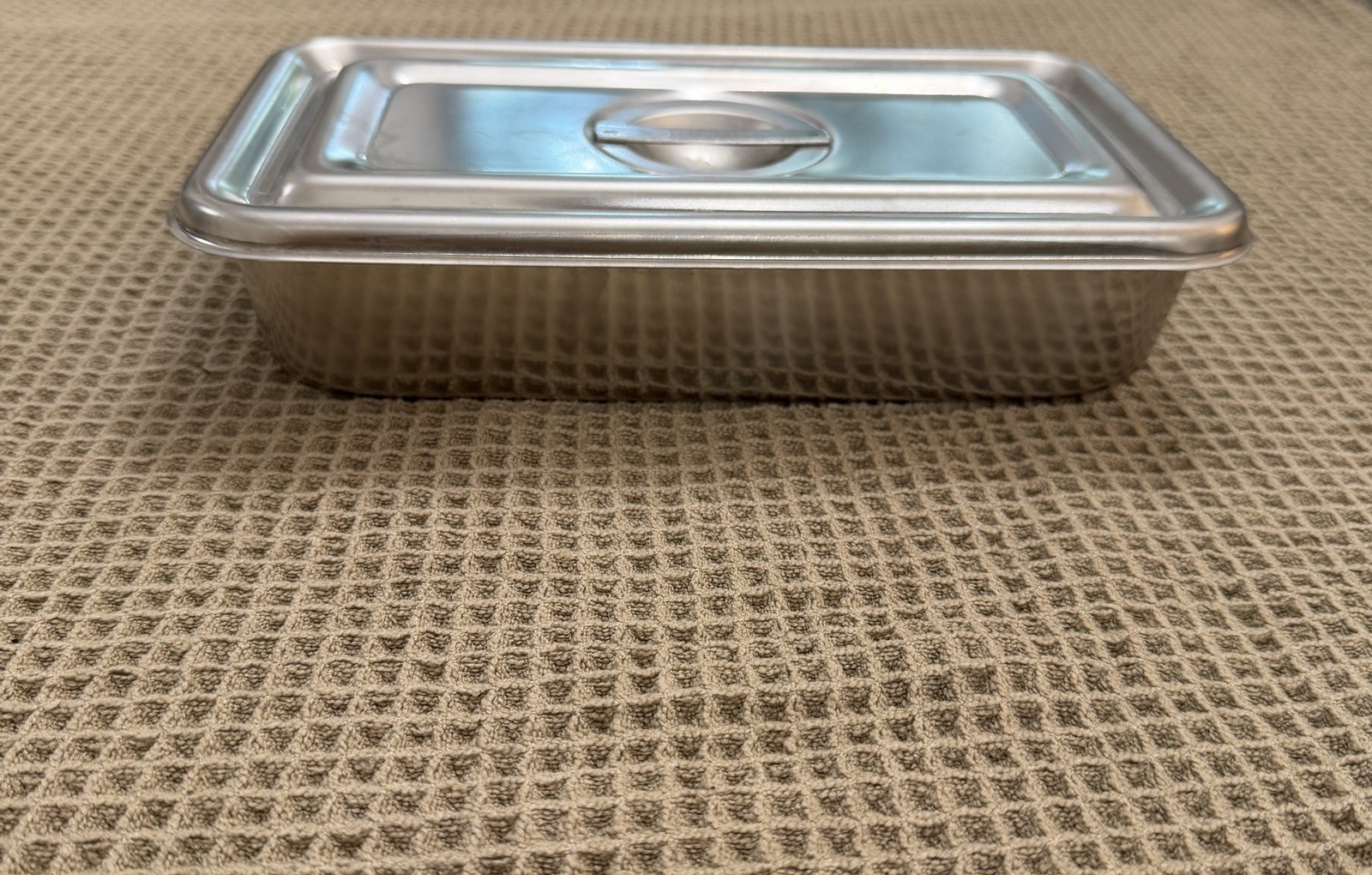 POLAR Stainless Steel Medical Dish Container with Lid, / Fridge container