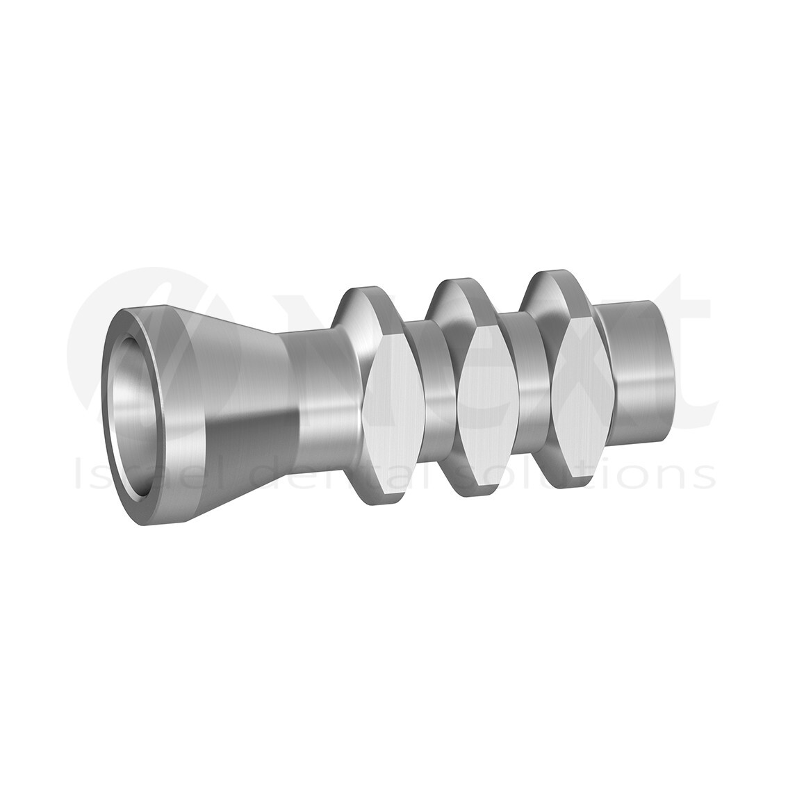 Straight Multi Unit set analog transfer sleeves titanium