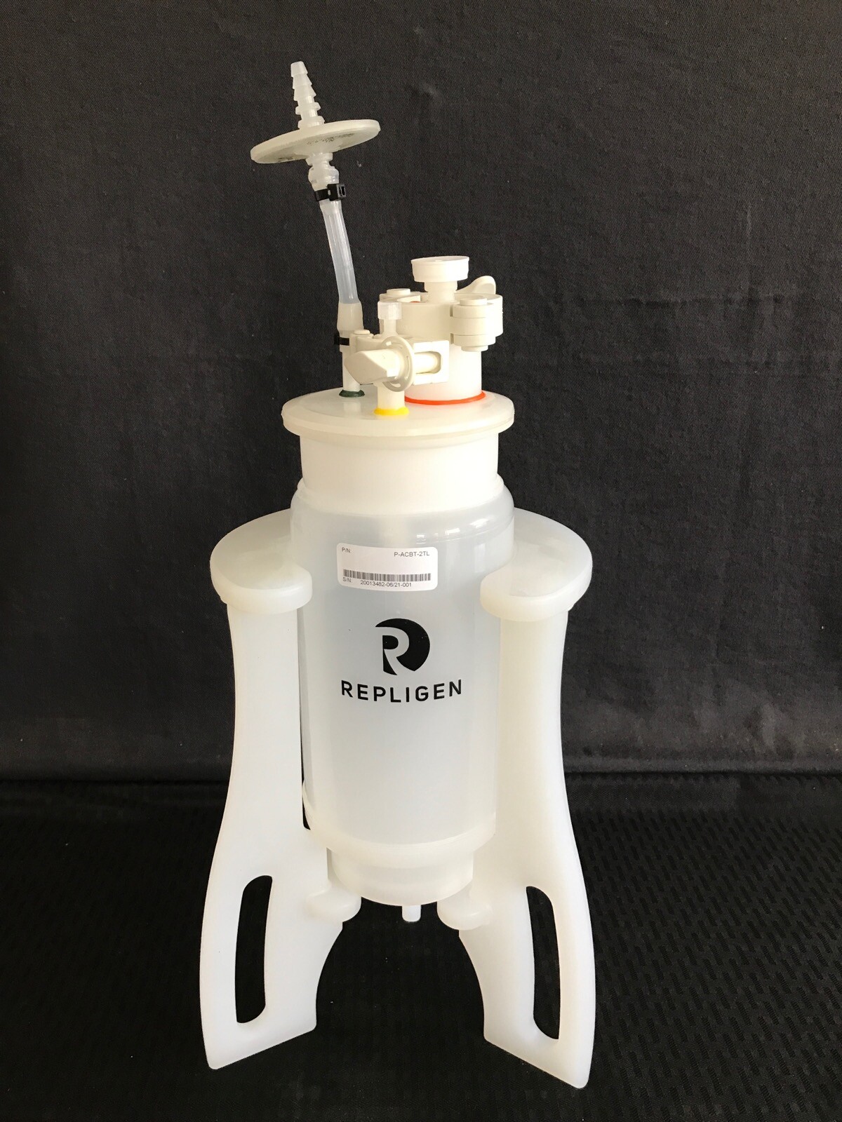 REPLIGEN 2L Tulip Reservoir With Stand & 2 Clamps for KrosFlo KMPi P-ACBT-2TL