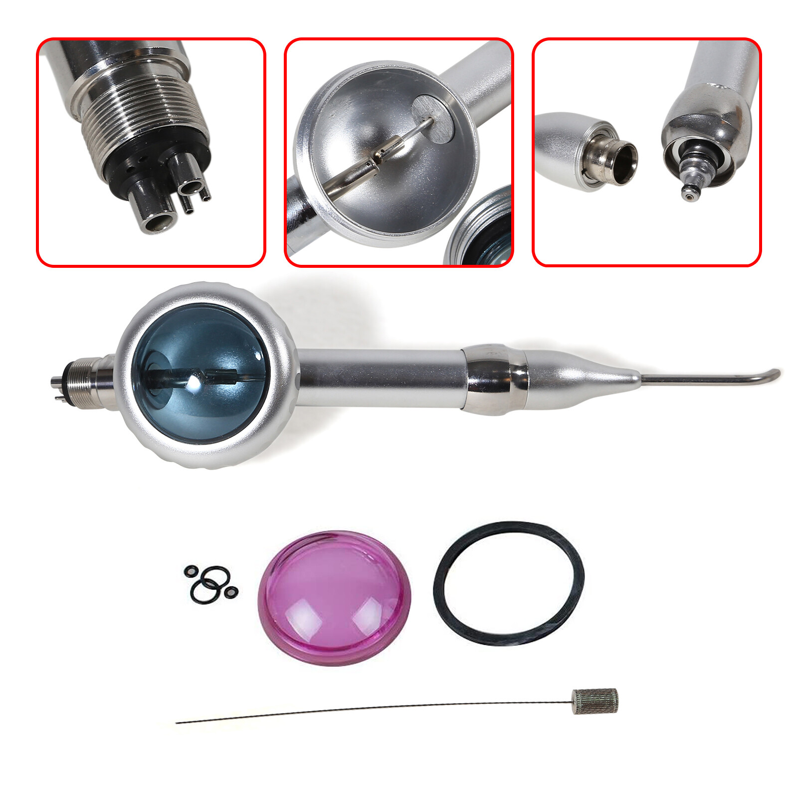 Dental Air Flow Teeth Polishing Polisher Handpiece Hygiene Tip 4 HOLE/2 HOLE VJT