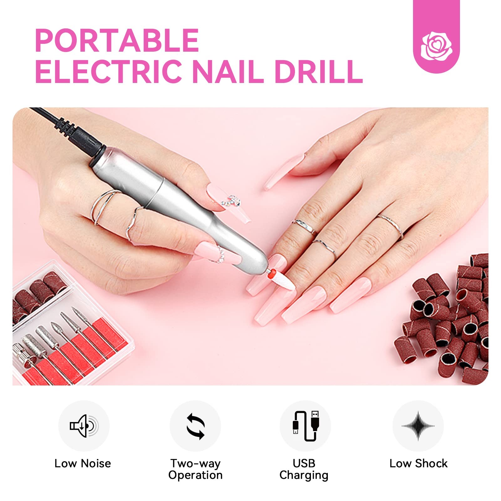 SAVILAND Acrylic Nail Kit for Beginners – Professional Gel Nail Art Set