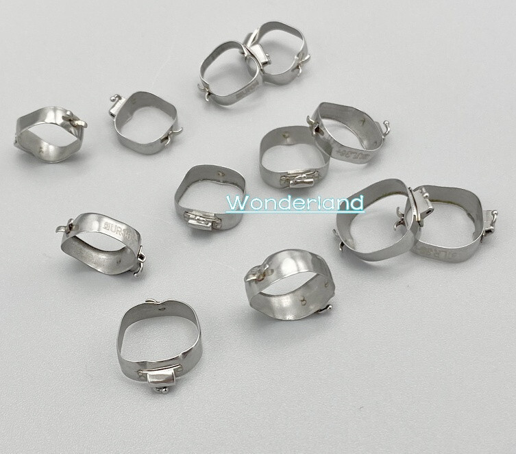 Dental Ortho 1st Plain Molar Bands #29-44+ Buccal Tubes Cleats Roth 018/022