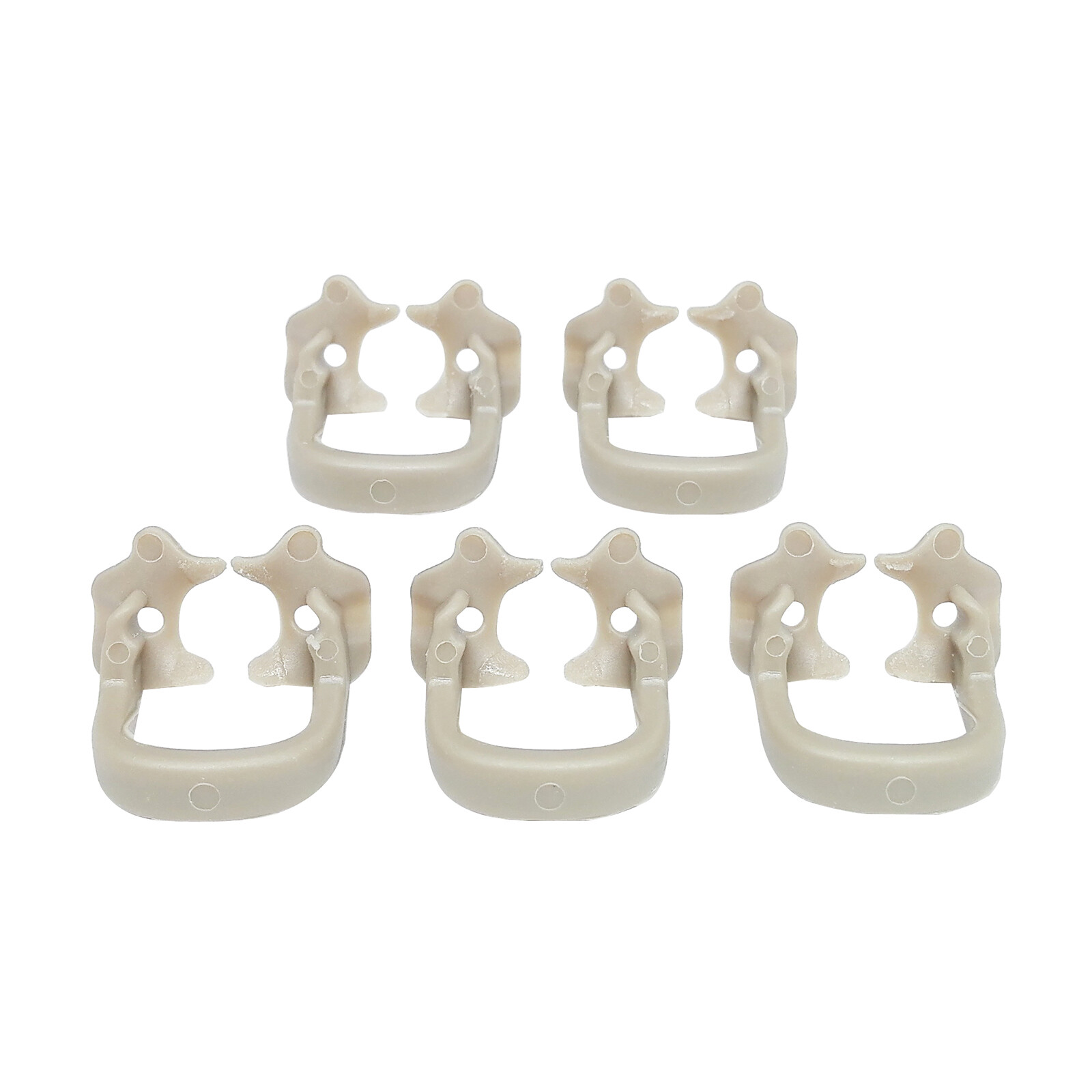 5pc/box Dental Kerr Soft Clamp Universal Rubber Dam Sundries Molar Teeth Polymer