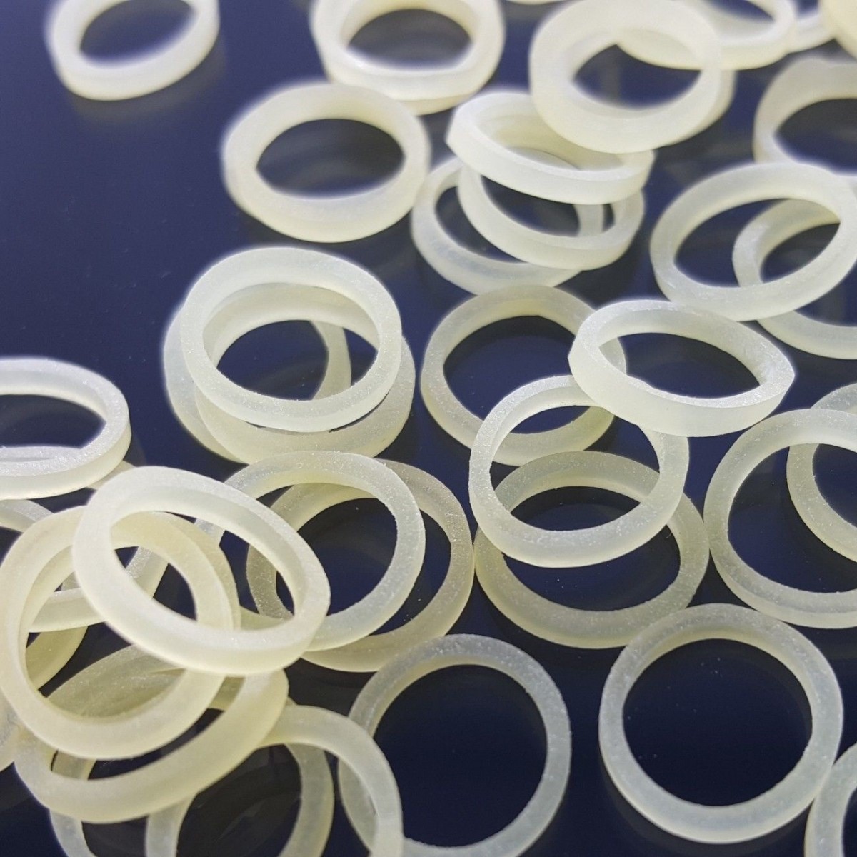 100x Orthodontic Rubber Bands Braces Stretch Elastic Oral Mouth Teeth 3.5oz 1/4″