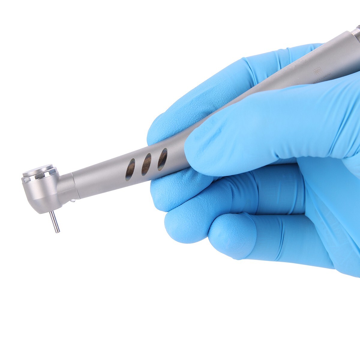 Dental Fiber Optic LED E-generator High Speed Handpiece 4 Holes M4 Air Turbine