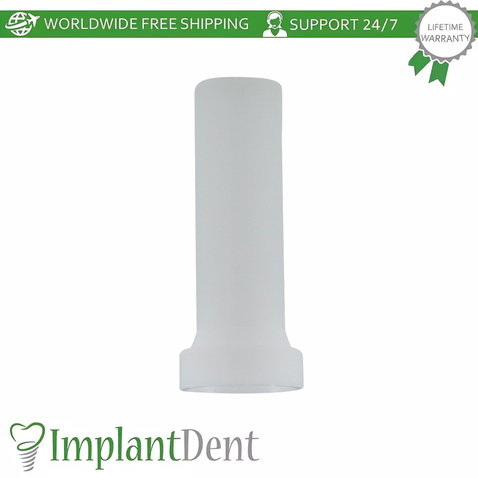 1x Dental Straight Multi Unit Titanium Sleeve Set Regular Platform Hex 2.65mm