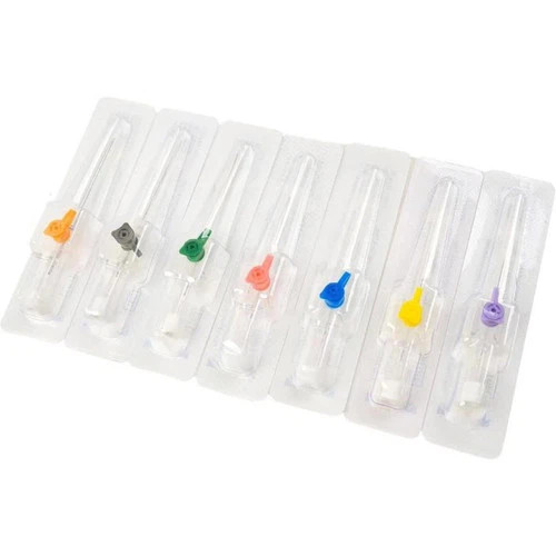 Practical 10/50pcs Disposable Catheter Cannula with Wing for Pet Dog Cat Animals