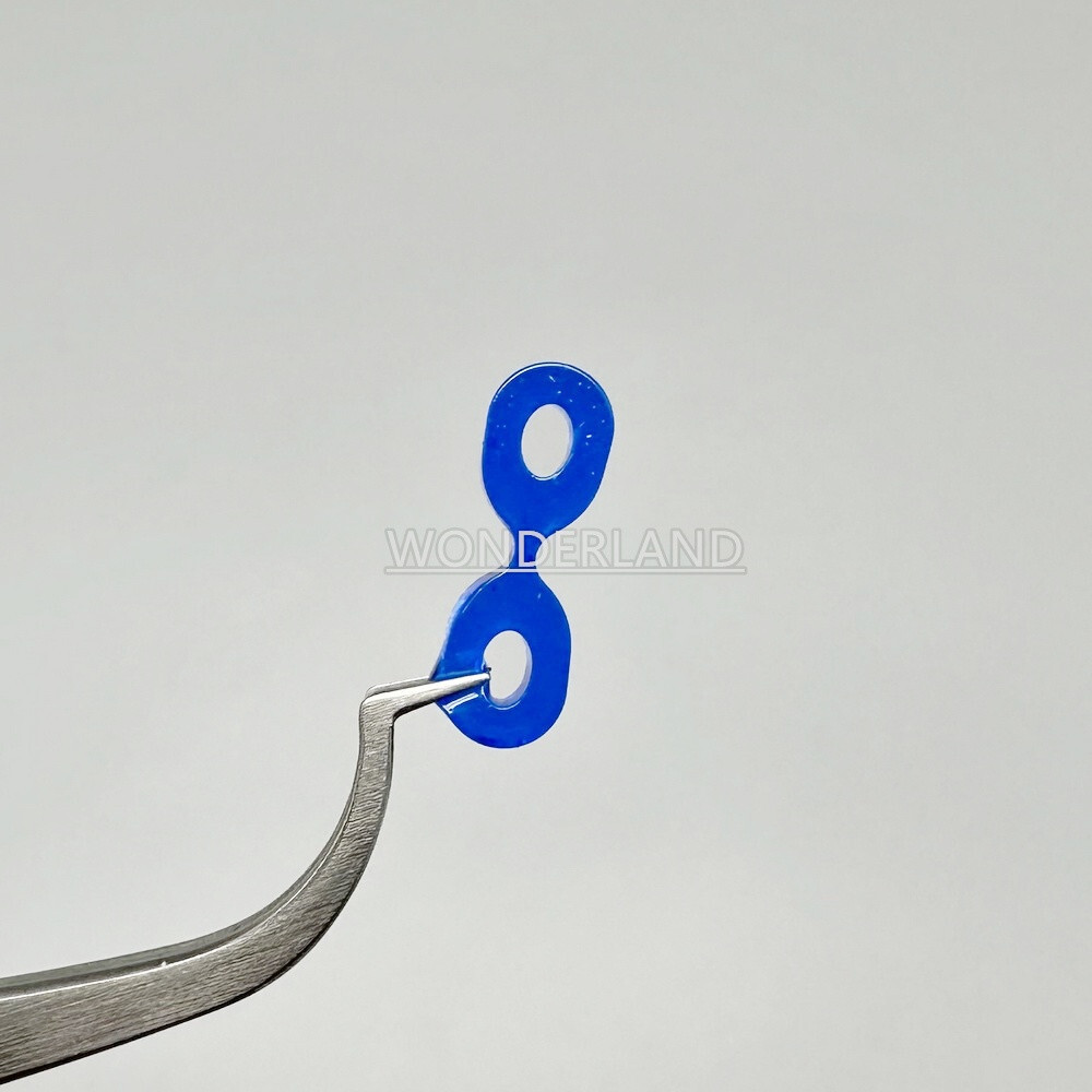 Dental Wedges Elastic Rubber Teeth Separator Fixing Wedge For Tooth Gap Fixation