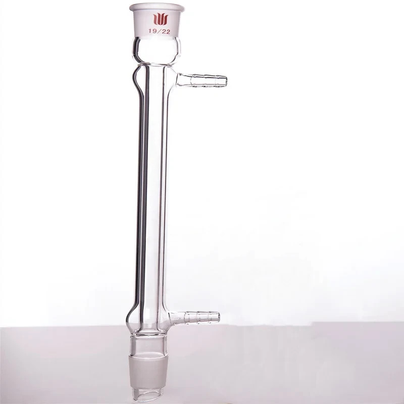 West Condenser Borosilicate Glass Straight Condenser Φ8mm/10mm for Distillation