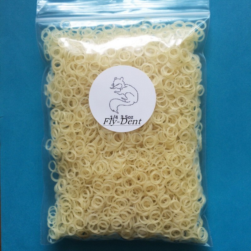 5000pcs Dental Orthodontic Rubber Bands Elastics Latex Braces 2.5 3.5 4.5 6.5OZ