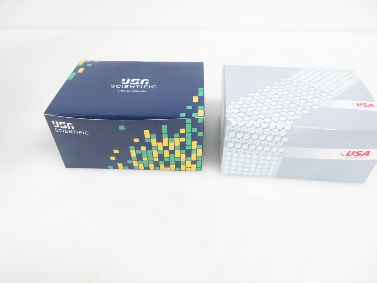 2 BOXES USA SCIENTIFIC 1402-2908 0.2 ML PCR TUBE STRIP 120 STRIPS OF 8 960 BOX