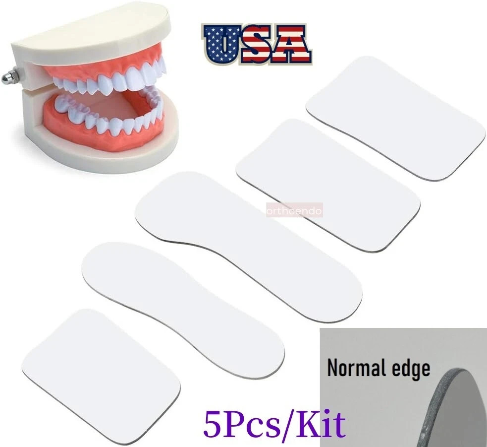 Dental Ortho Mouth Mirror Intraoral Photographic Reflector Glass Mirror 2 Type