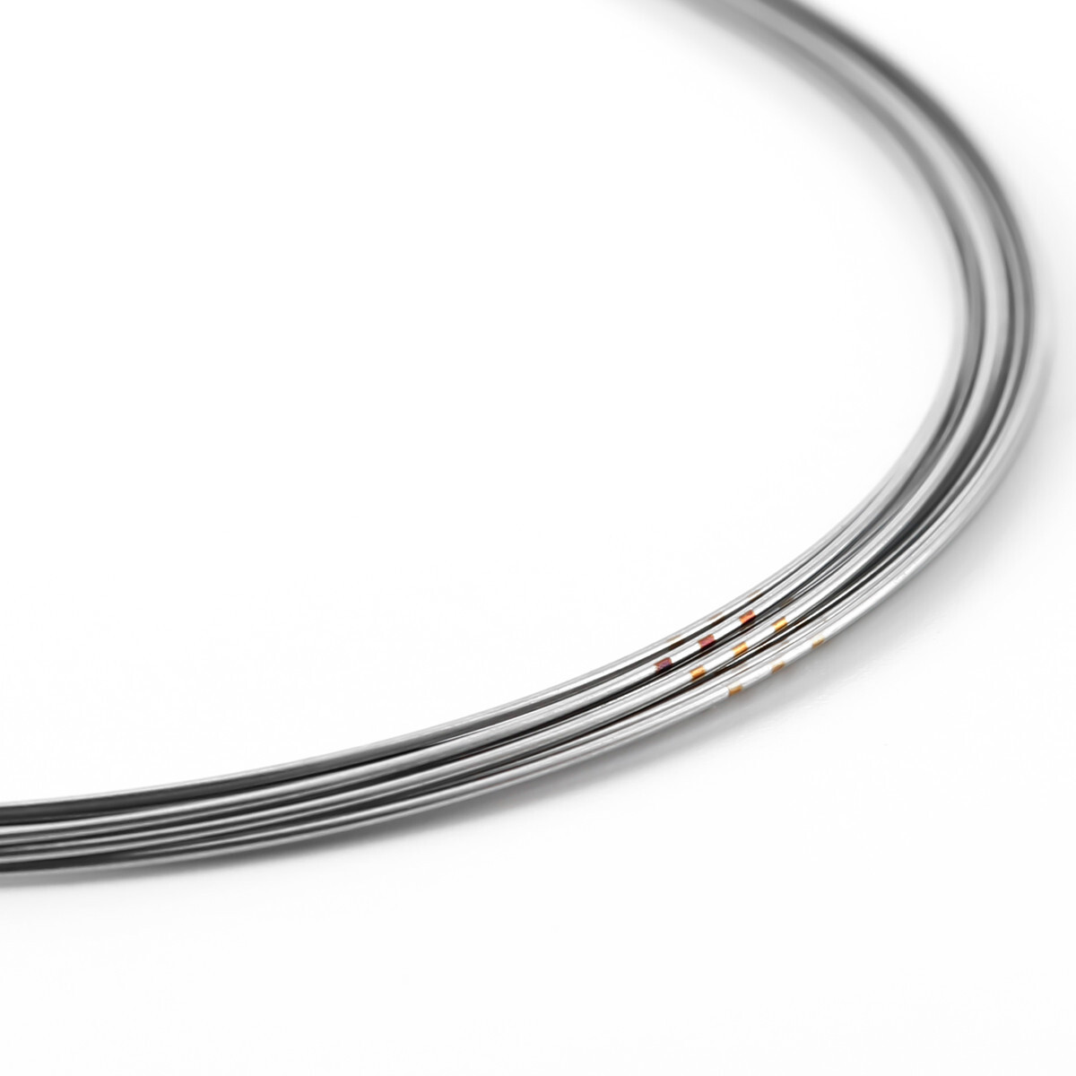 50X Dental Orthodontic Super Elastic Niti Arch Wire ROUND 012 Upper Nature