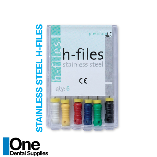 Dental Endodontic H Files 12 pieces Size Assorted # 45-80 21mm