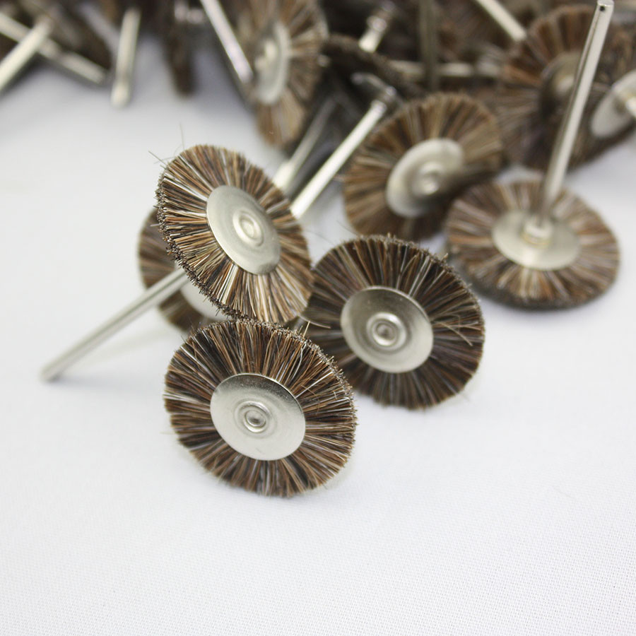 50 PCS New Dental Buffing Polishing Polisher Wheel Brush Dentist Lab Equipment
