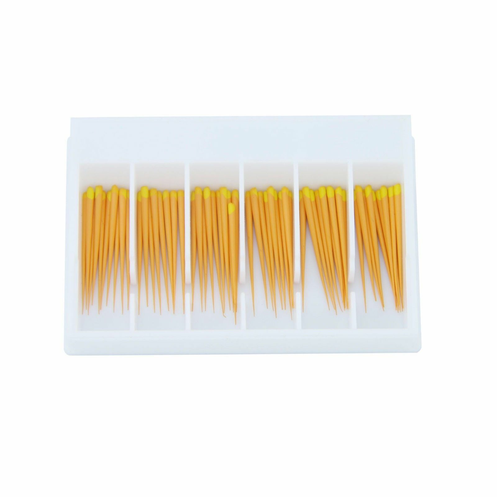 60 Points Dental Endo Gutta Percha Points Tips F1 Color Code 0.02 to 0.06 Taper