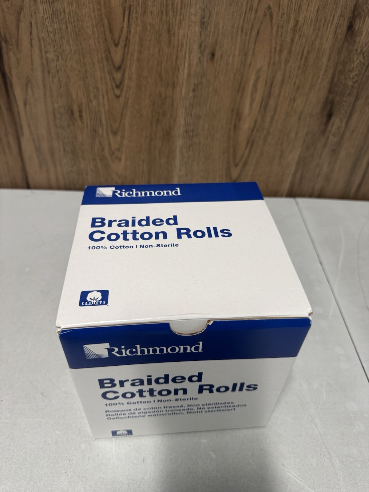 Richmond Braided Cotton Rolls 100% Cotton Non-Sterile Dental
