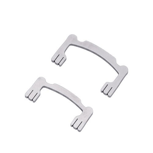2 Pcs/Box Dental Polishing Strips Holder Resin Sanding Sticks High + Low Tool