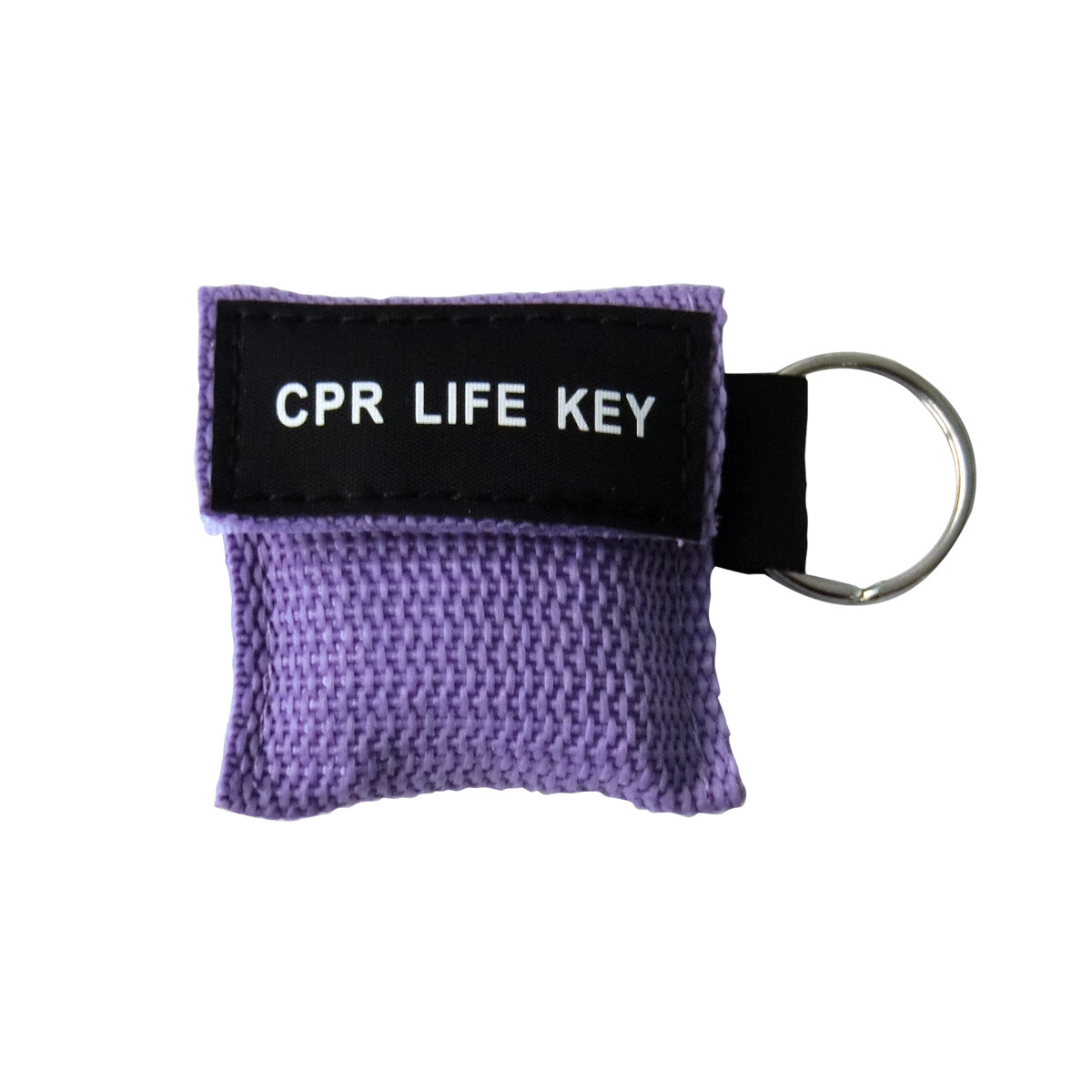 200pcs CPR Transparent Mask Random Colors Nylon Keychain CPR Mask CPR Kits