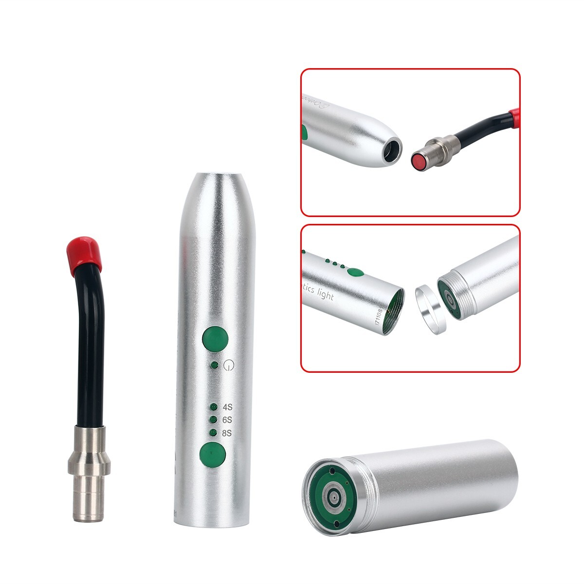 Dental LED Curing Light Lamp / Light Cure Composite Resin Shade A1 A2 A3 A3.5 B1